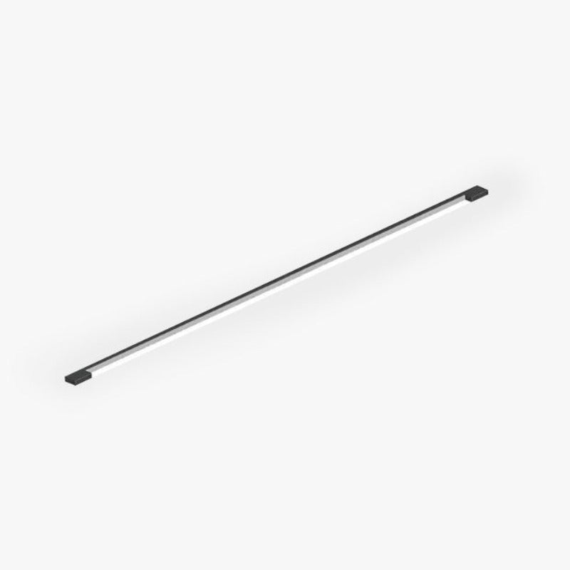Liora Modern Slim Linear Black LED Wall Lamp - Lamp Copper