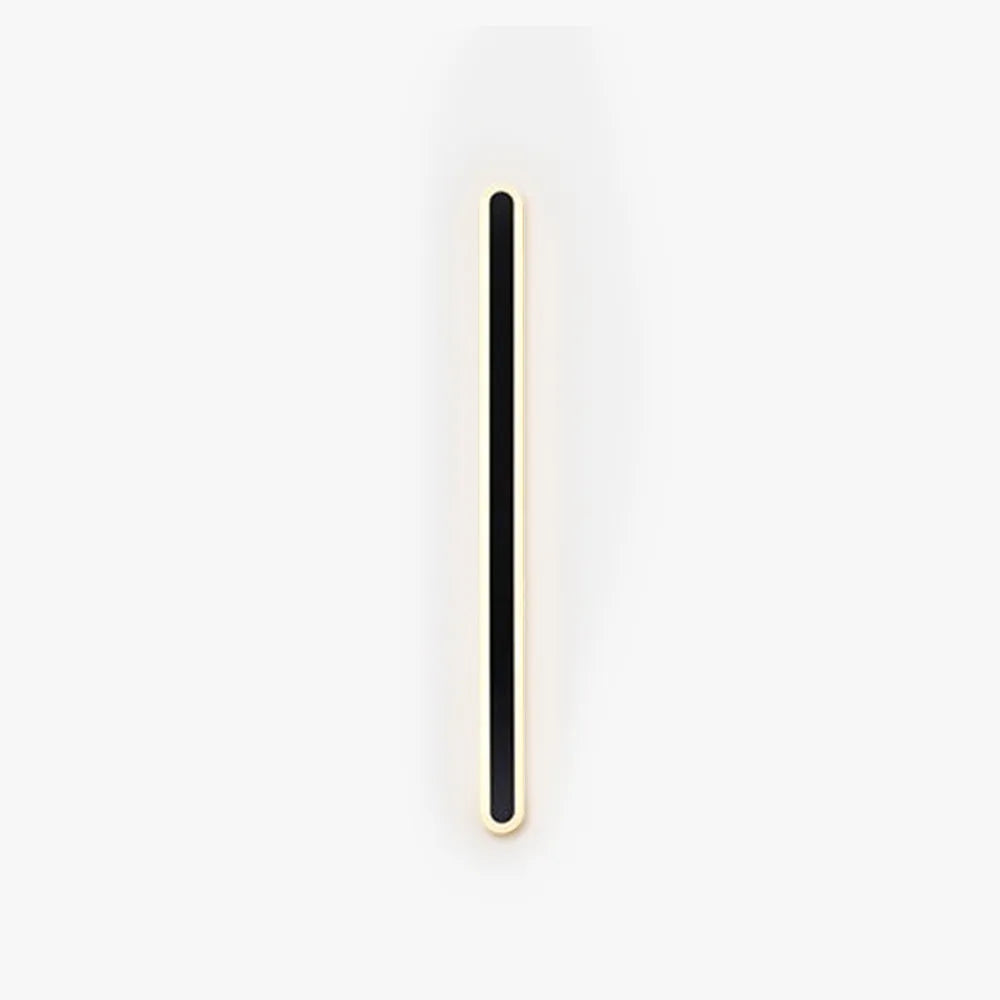 Orral Outdoor Wall Lamp Linear Oval - Lamp Copper