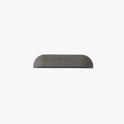 Ray Modern Minimalist Semi-elliptical Metal/Stone Outdoor Wall Lamp, Black/White - Lamp Copper