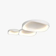 Arisha Modern Wave Flush Mount Ceiling Light - Lamp Copper