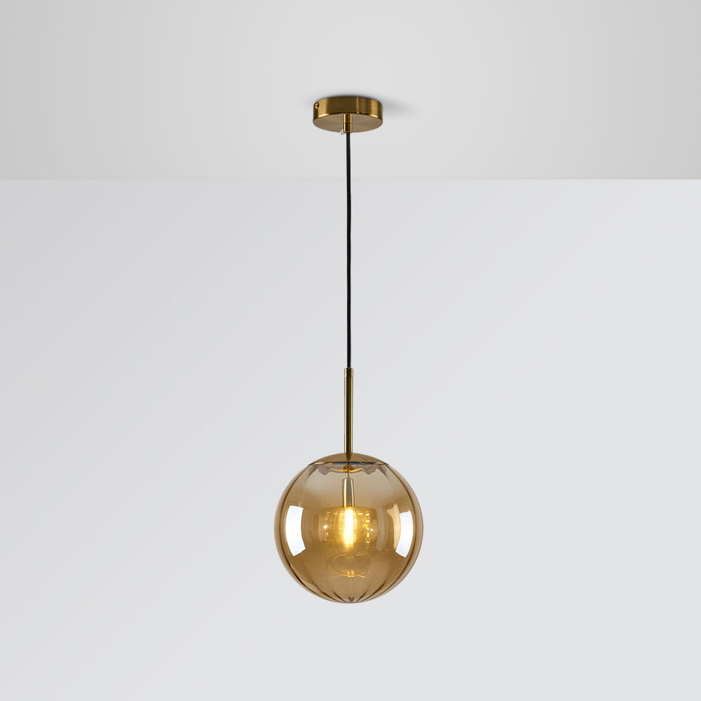 Lexa Pendant Light Glass - Lamp Copper