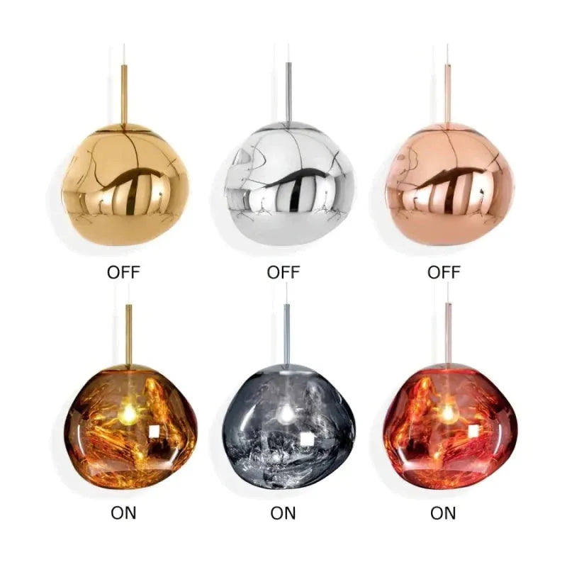 Milo Pendant Lights 4 Colour - Lamp Copper