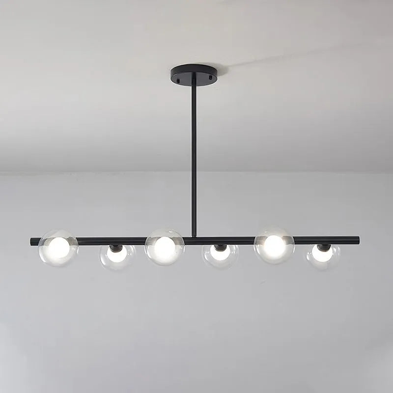 Zesty Linear Pendant Light - Lamp Copper