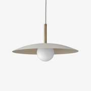 Disc Pendant Light Brass