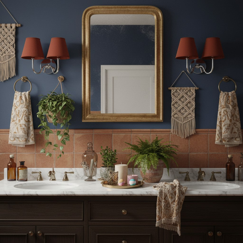 Grace Brass Linen Wall Lamp