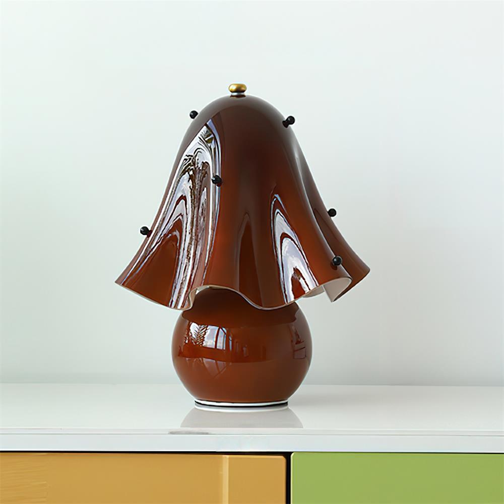Musa Table Lamp Sculptural Bell Flower Bedroom