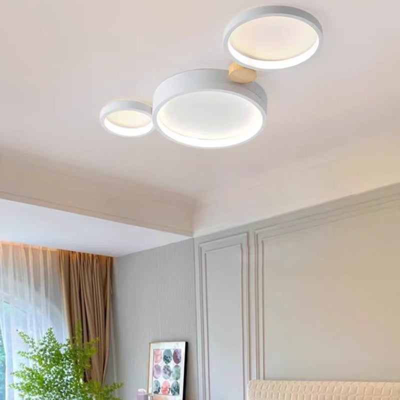 Arisha Round Flush Mount Ceiling Light 3 Colour 3/4/5/6/7 Heads - Lamp Copper