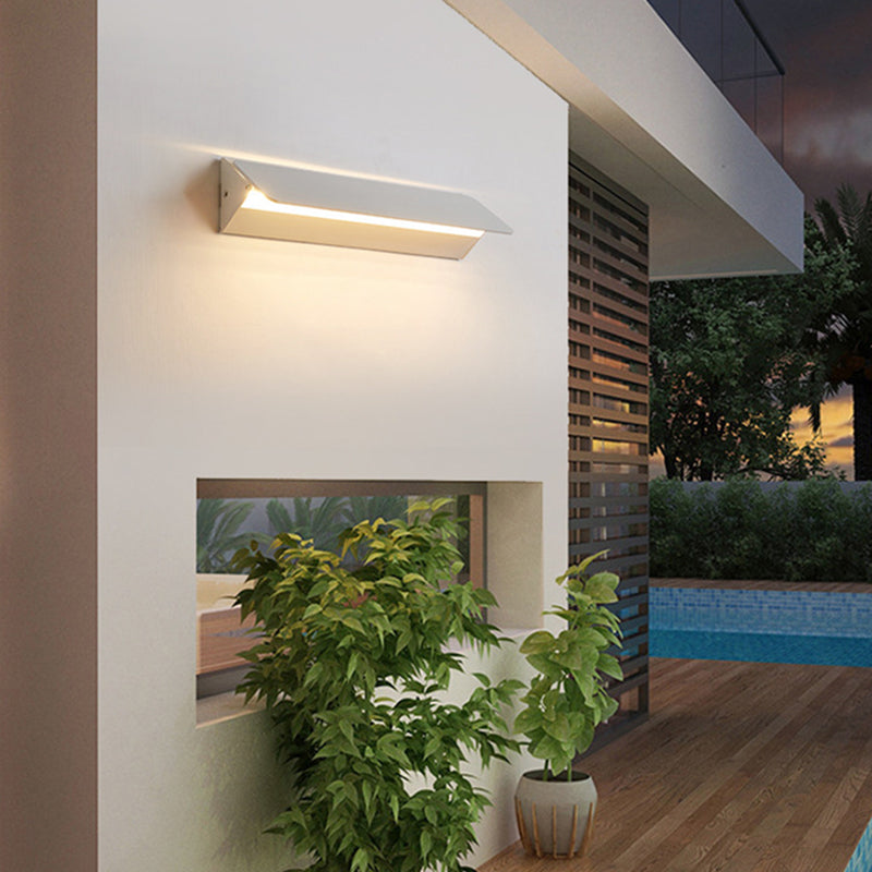 Arisha LED Metal Indoor Wall Lamp Rotatable, White - Lamp Copper