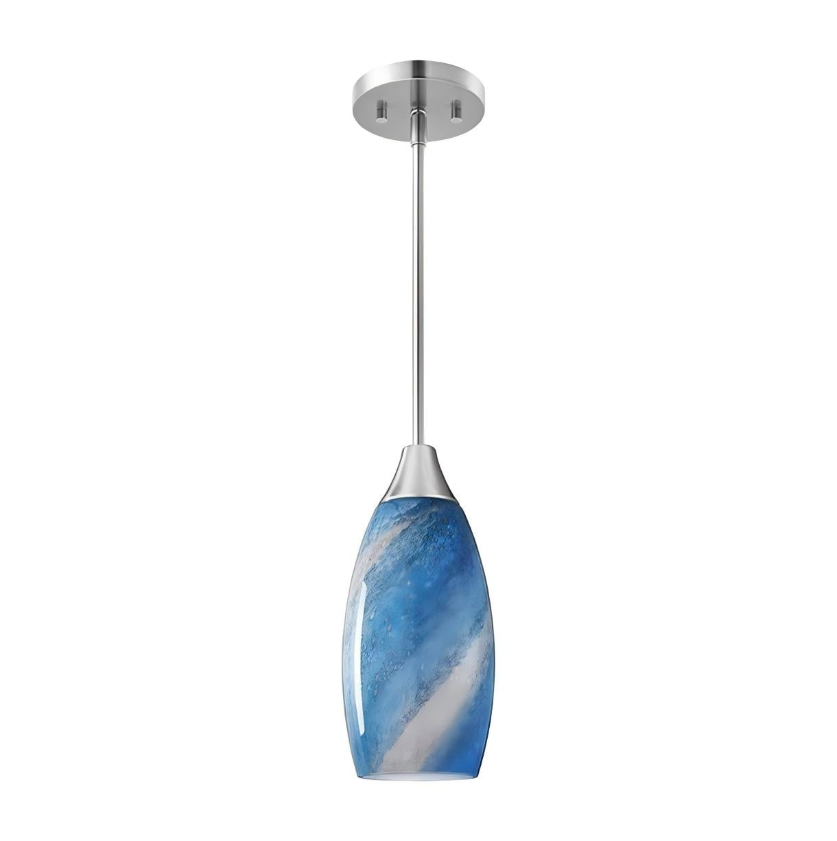 Fljotunix Modern Mica Glass Pendant Light