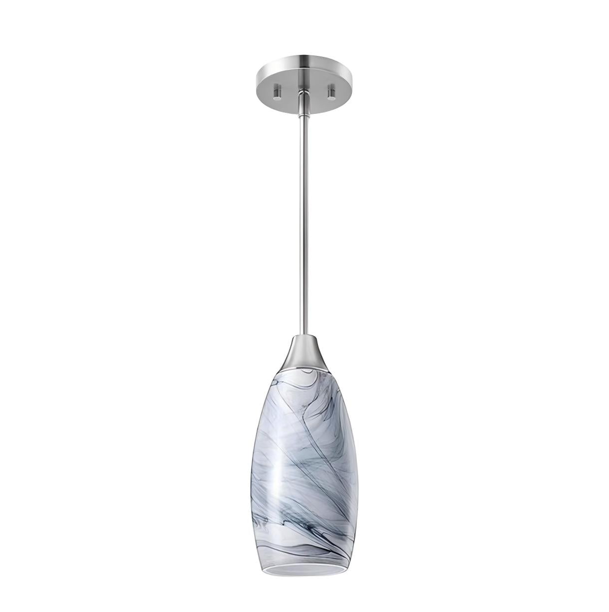 Fljotunix Modern Mica Glass Pendant Light
