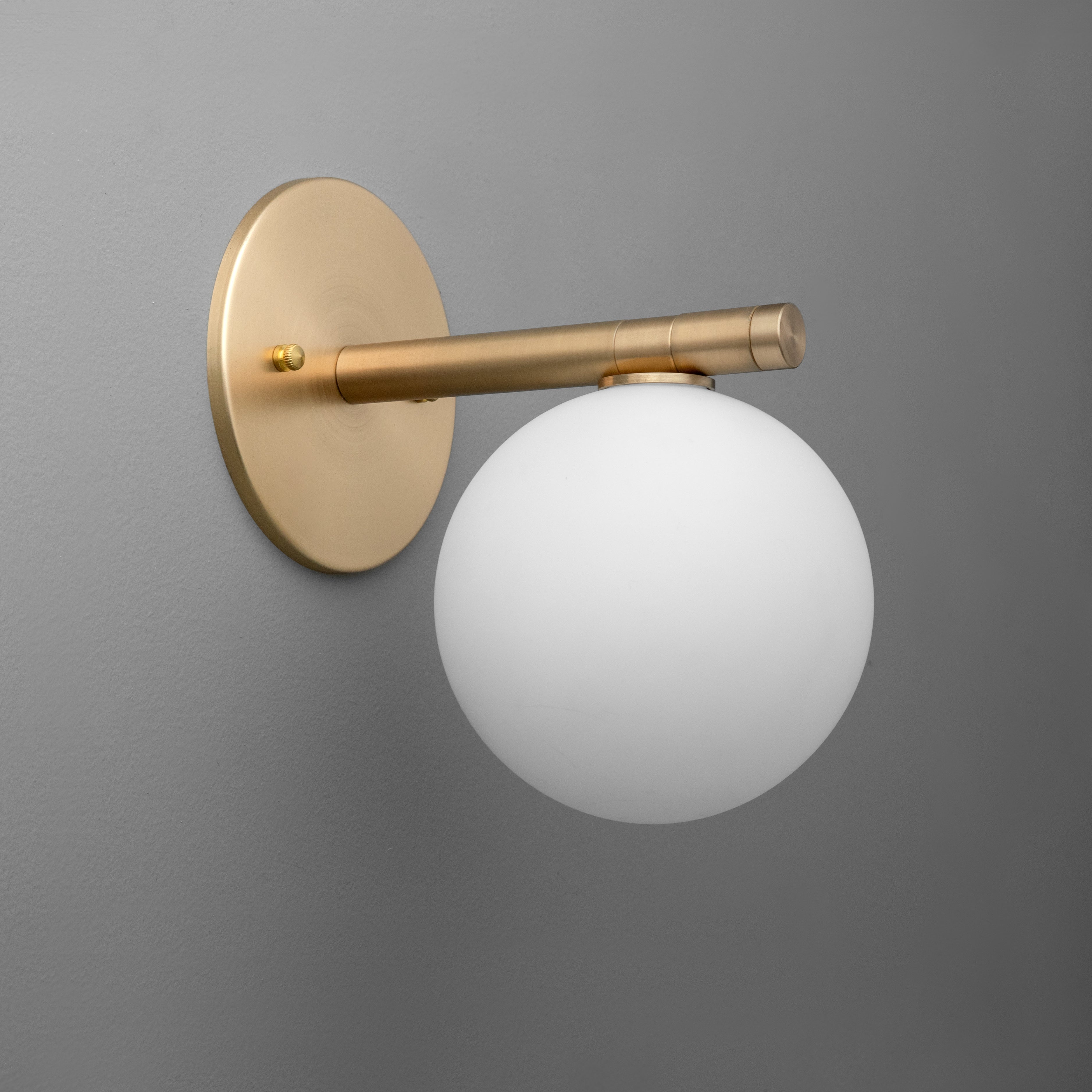 Pearl Glass Wall Sconce Modern Hallway