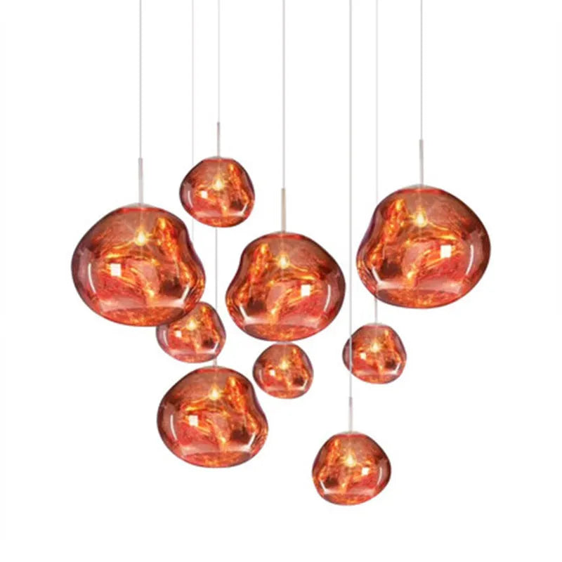 Milo Pendant Lights 4 Colour - Lamp Copper