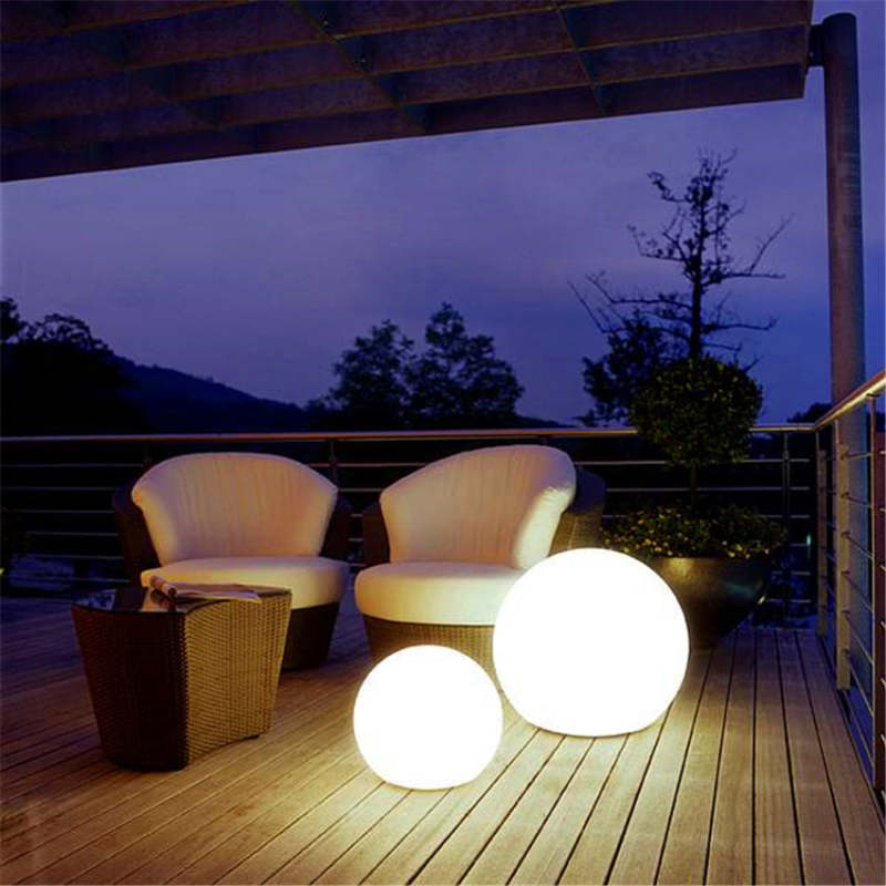 Kaza Outdoor Unique Waterproof RGB Floor Lamp - Lamp Copper