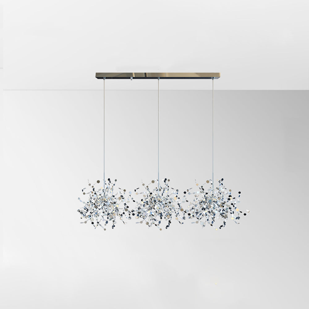 Olivia Artsy Classy Cluster Fireworks Pendant Light, Stainless steel - Lamp Copper