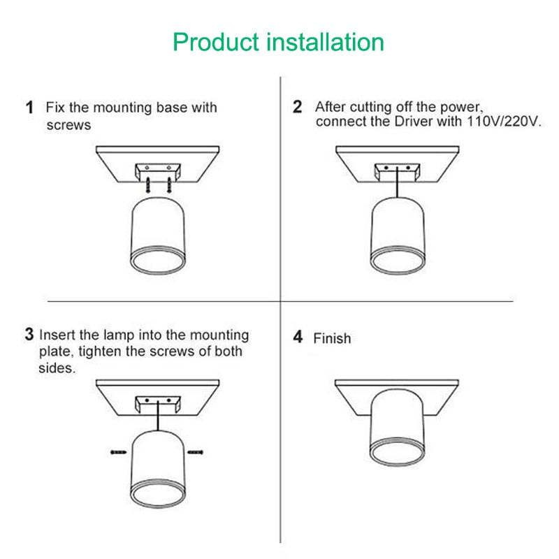 Jojo Cylindrical Flush Mount Ceiling Light - Lamp Copper