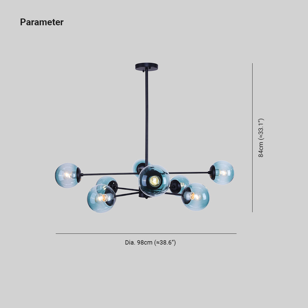 Ulfhedn Sputnik Light Chandelier