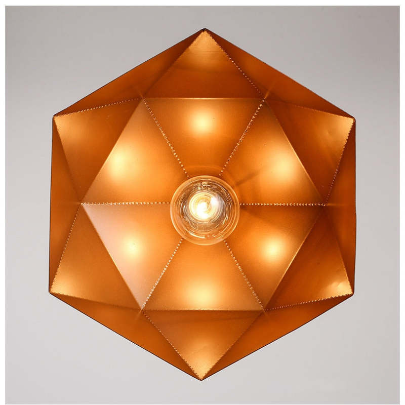 Aria Pendant Light, Morandi 9 Colour - Lamp Copper