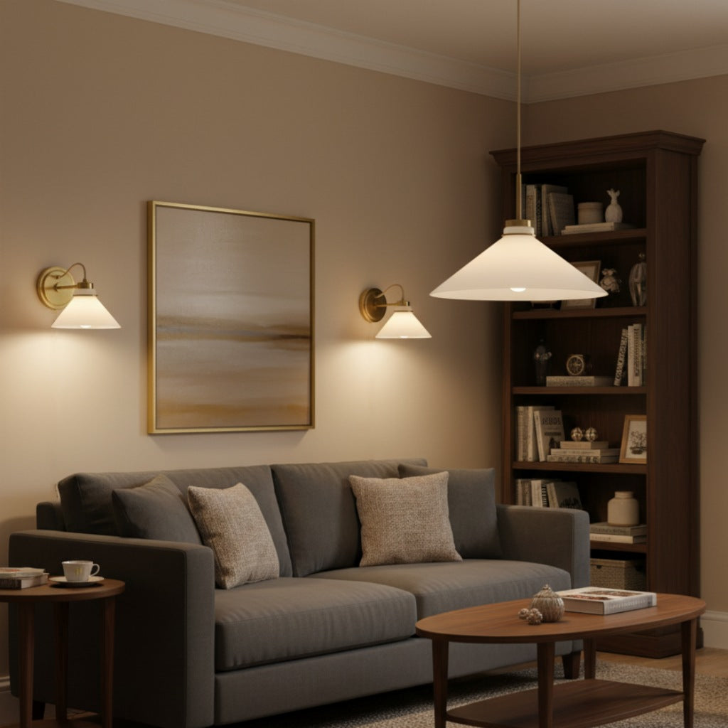 Grange Pendant Light Metal&Glass
