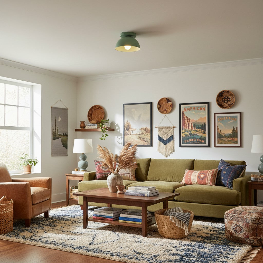Chroma  Minimalist Ceiling Light  Living Rooms
