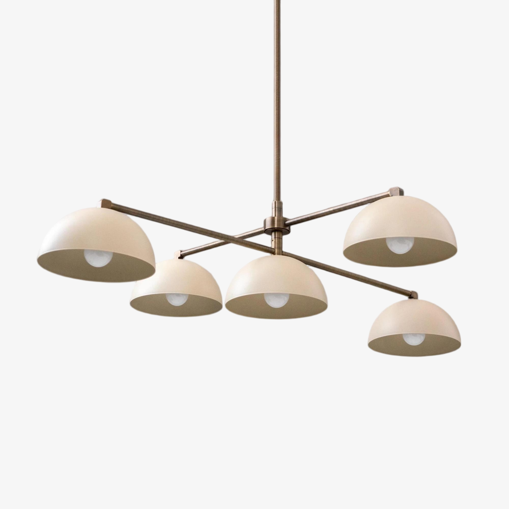 Chroma Brass  Multi-Light Chandelier