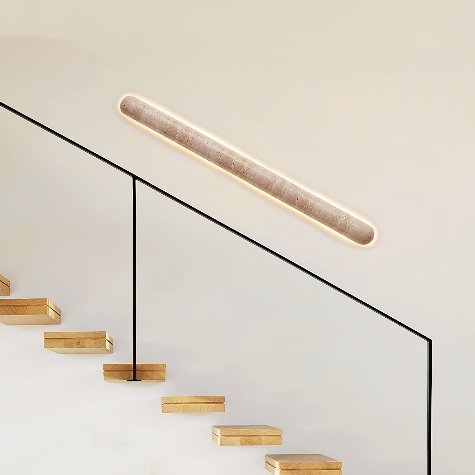 Syveniel Travertine Wall Light - Lamp Copper