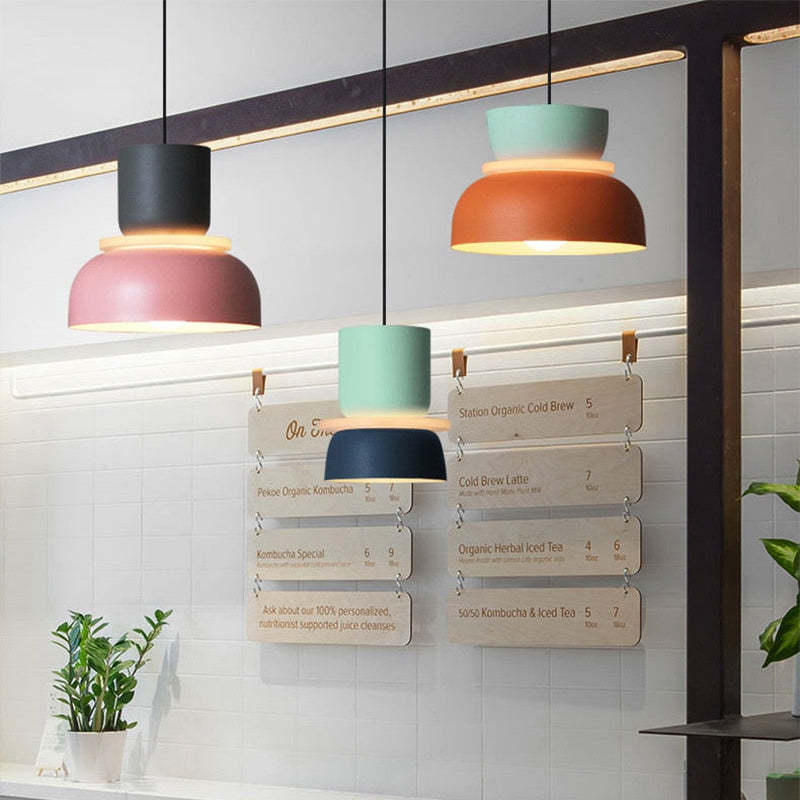 Jojo Pendant Light Contrast Color - Lamp Copper