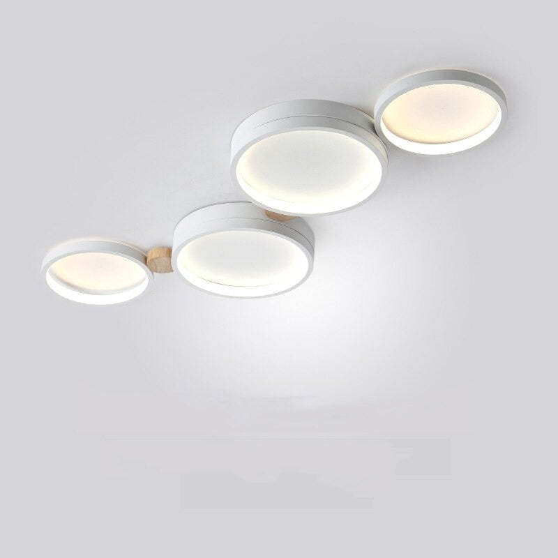 Arisha Round Flush Mount Ceiling Light 3 Colour 3/4/5/6/7 Heads - Lamp Copper