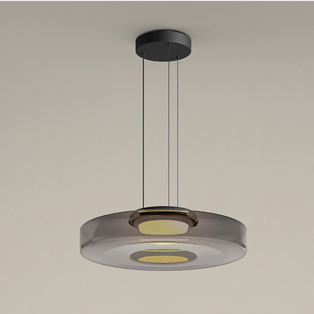 Jojo Glass Pendant Light Multi-tiered Structure - Lamp Copper