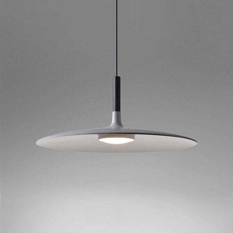Rava Pendant Light Pan, Plate Shape Modern Design - Lamp Copper
