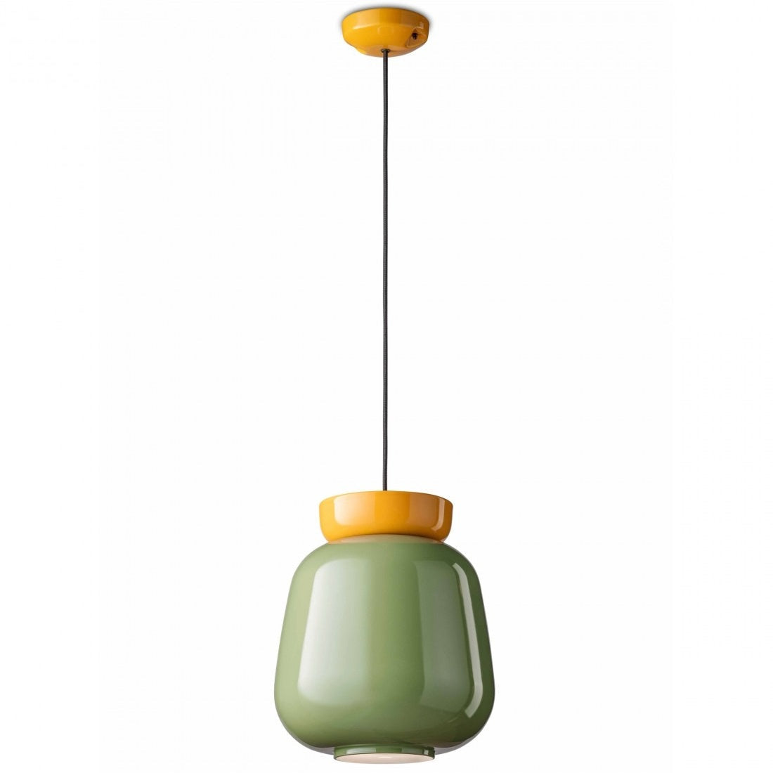 Hues Ceramic Bowl  Pendant Light