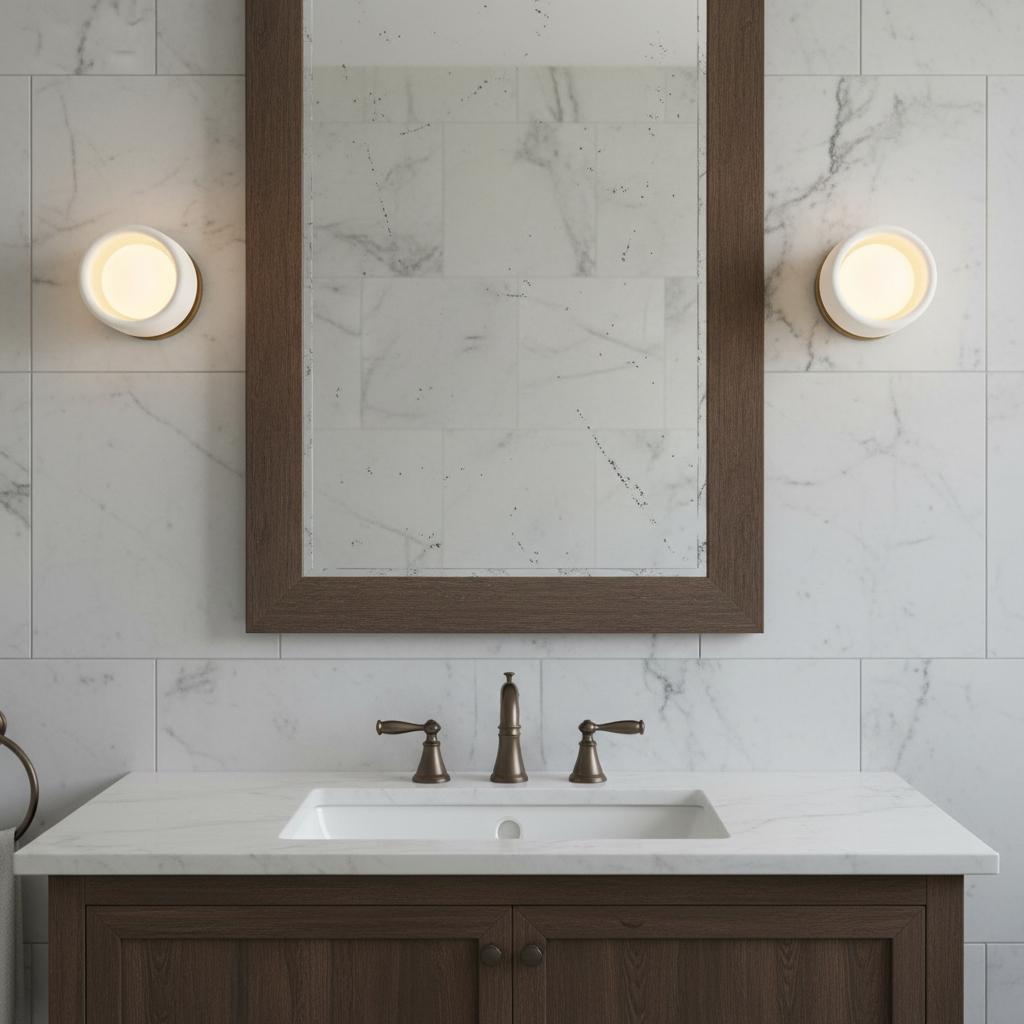 Kiln Porcelain Metal Wall Sconce