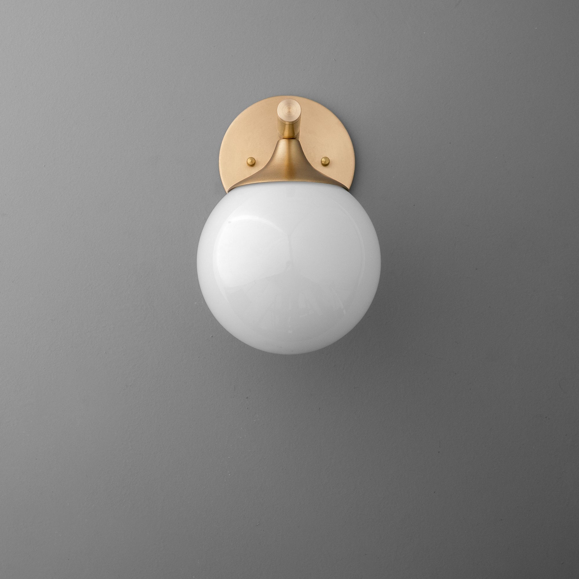 Pearl Glass Wall Sconce Modern Hallway