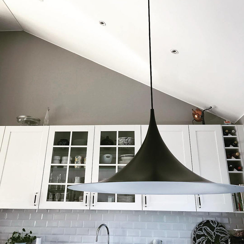 Arisha Minimalist Pendant Light, Hat - Lamp Copper