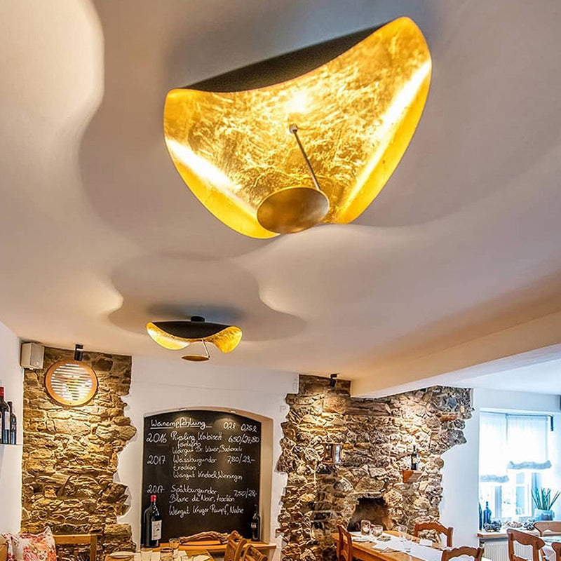 Airsha Pendant Light 3 Colour, Gold Foil Pendant Lights - Lamp Copper