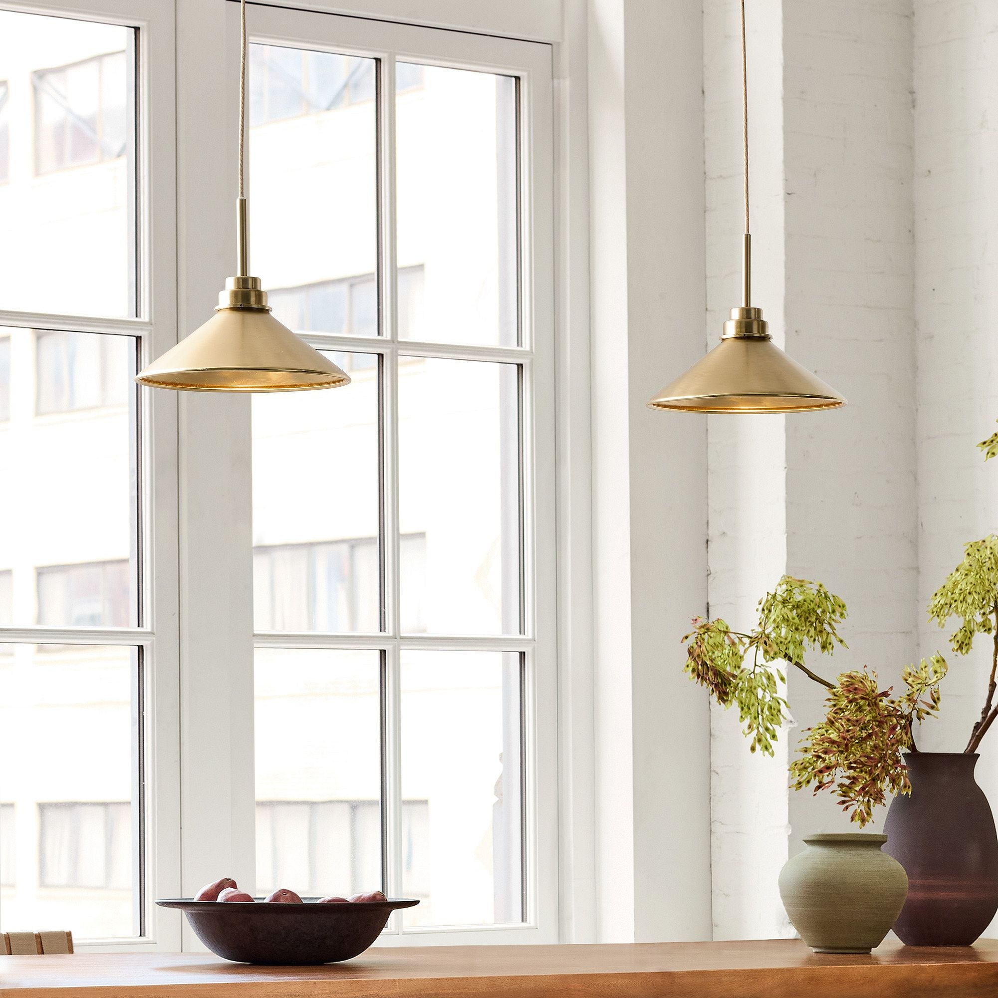 Grange Pendant Light Metal&Glass