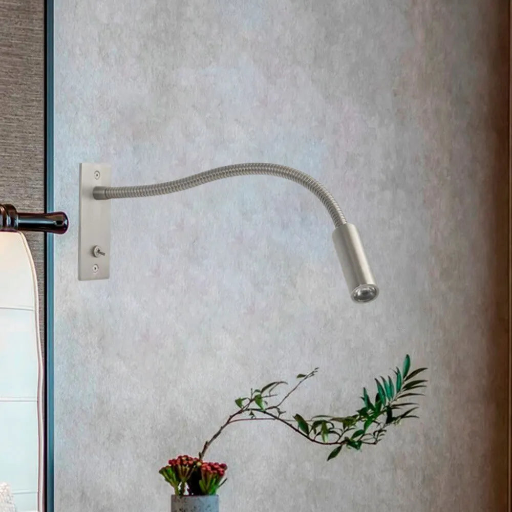 Vynex Minimalist Reading Adjustable Spotlight Wall Lamp - Lamp Copper