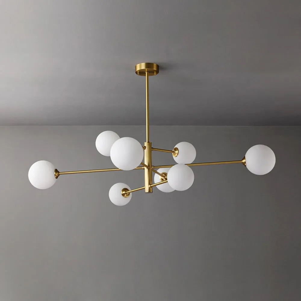 Valentina Modern Glass Shade Pendant Light, Copper/Black - Lamp Copper