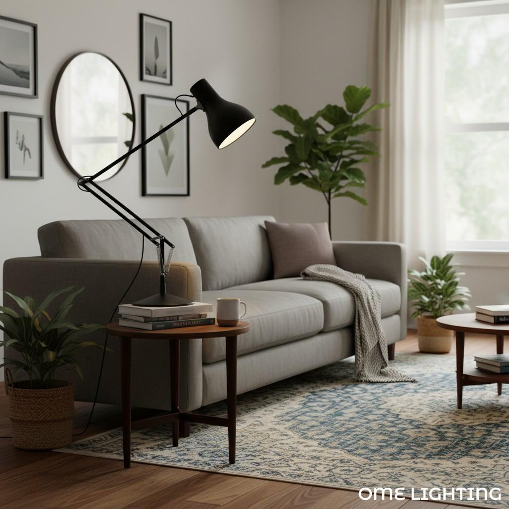 Archive Table Lamp Metal Construction Task