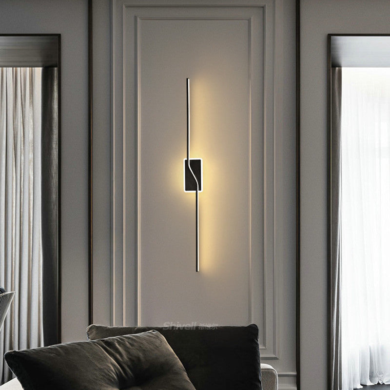 Clari Modern Minimalist Wall Lamp for Bedroom & Living Room - Lamp Copper