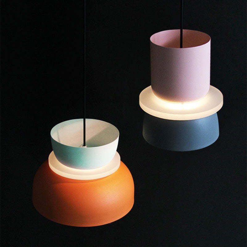 Jojo Pendant Light Contrast Color - Lamp Copper