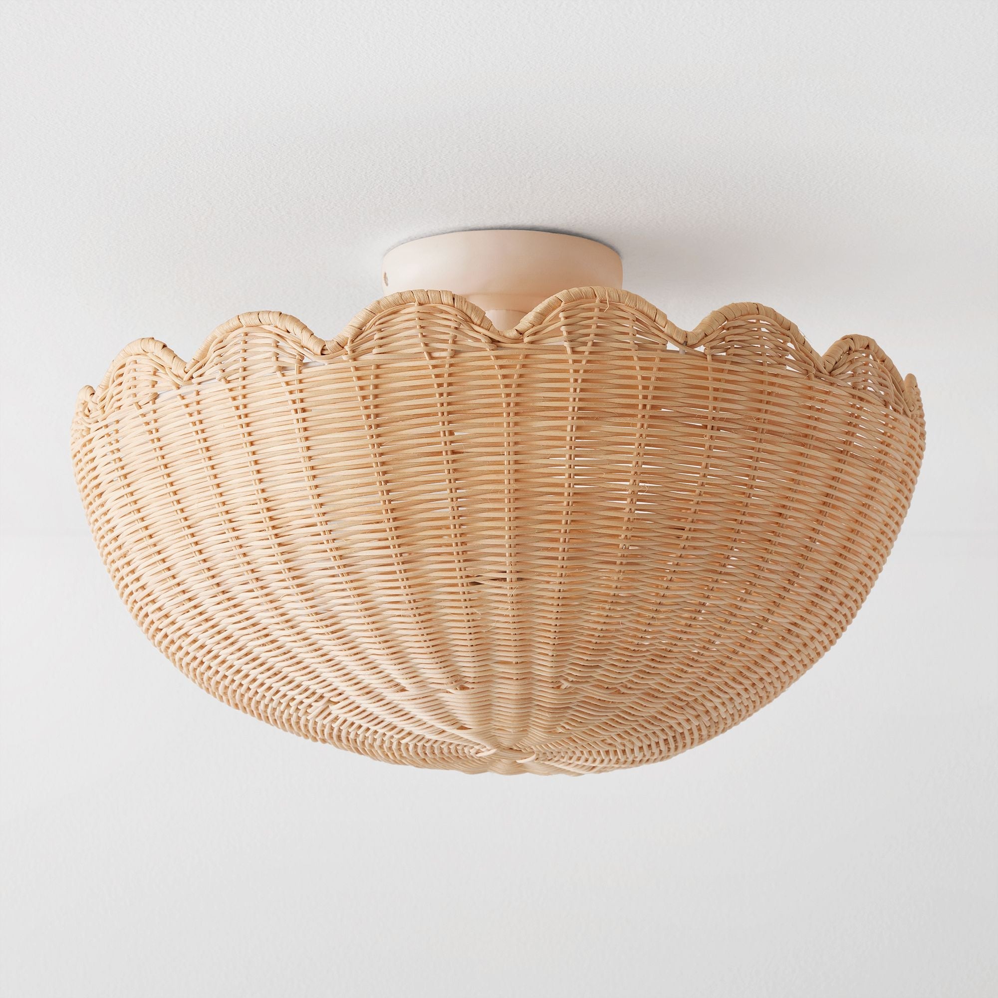 Fungi Celling Light Rattan&Metal