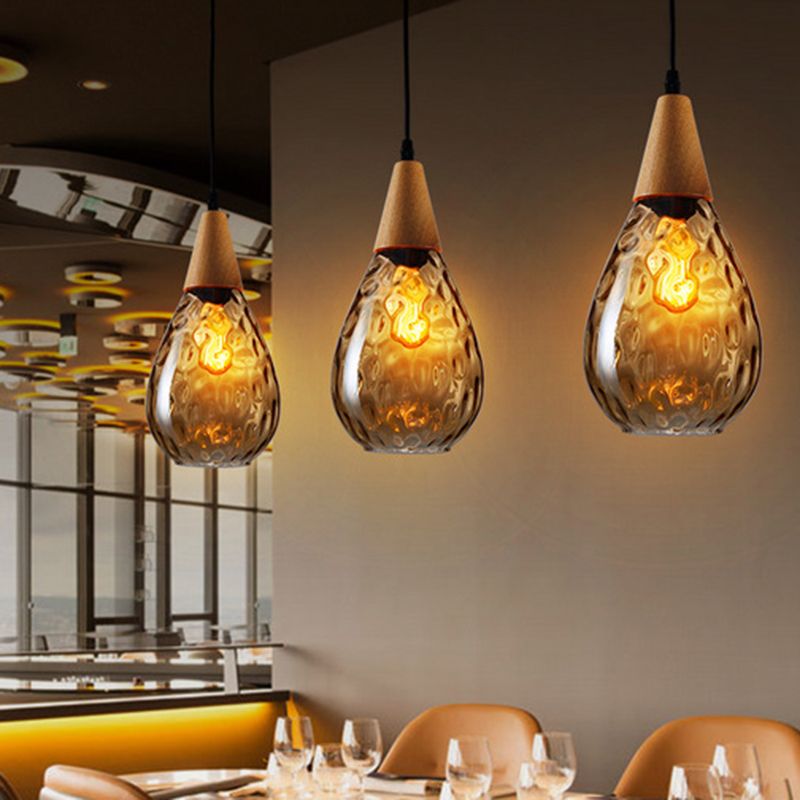 Teardrop Pendant Light - Lamp Copper