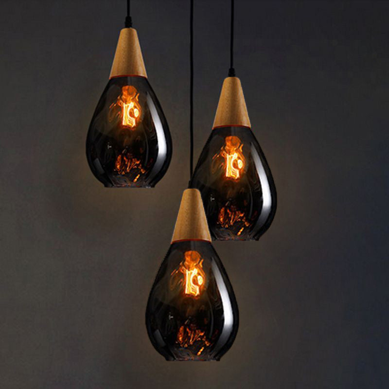 Teardrop Pendant Light - Lamp Copper