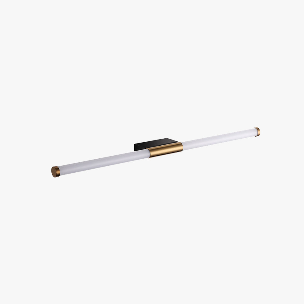 Arisha Modern Linear Cooper White Mirror Front Wall Lamp - Lamp Copper