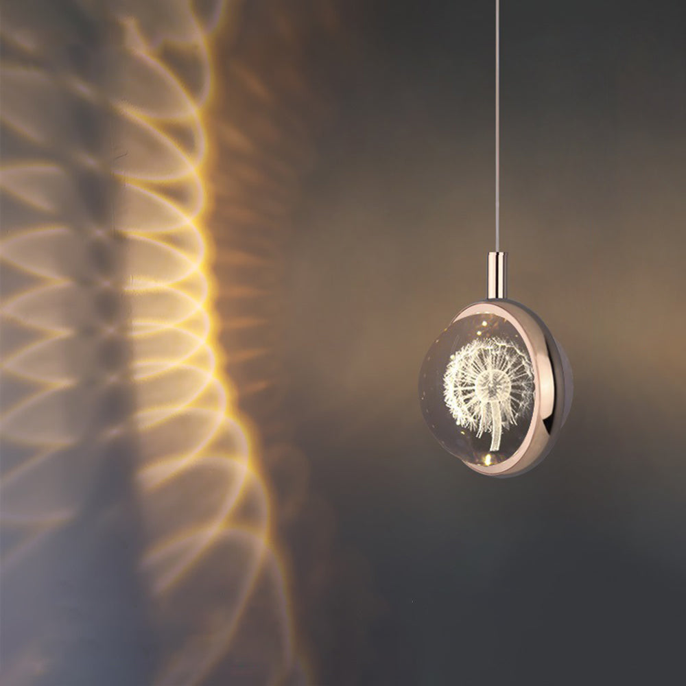 Kristy Morden Spherical Metal Pendant Light, Gold - Lamp Copper