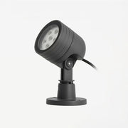 Ray Modern Round Glass/Metal Solar Outdoor Ground Lamp Spotlight - Lamp Copper