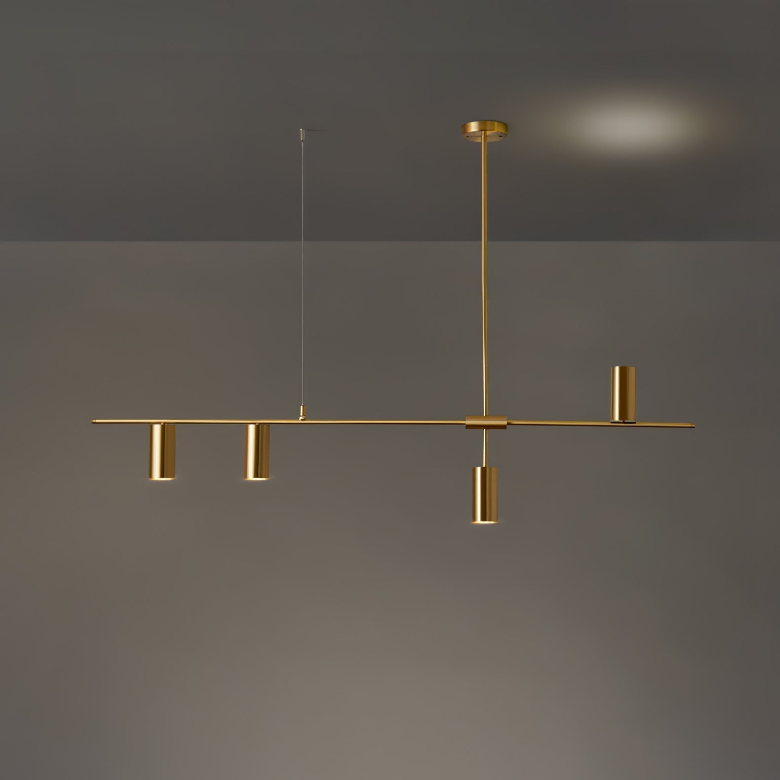 Urix Linear Pendant Lights - Lamp Copper