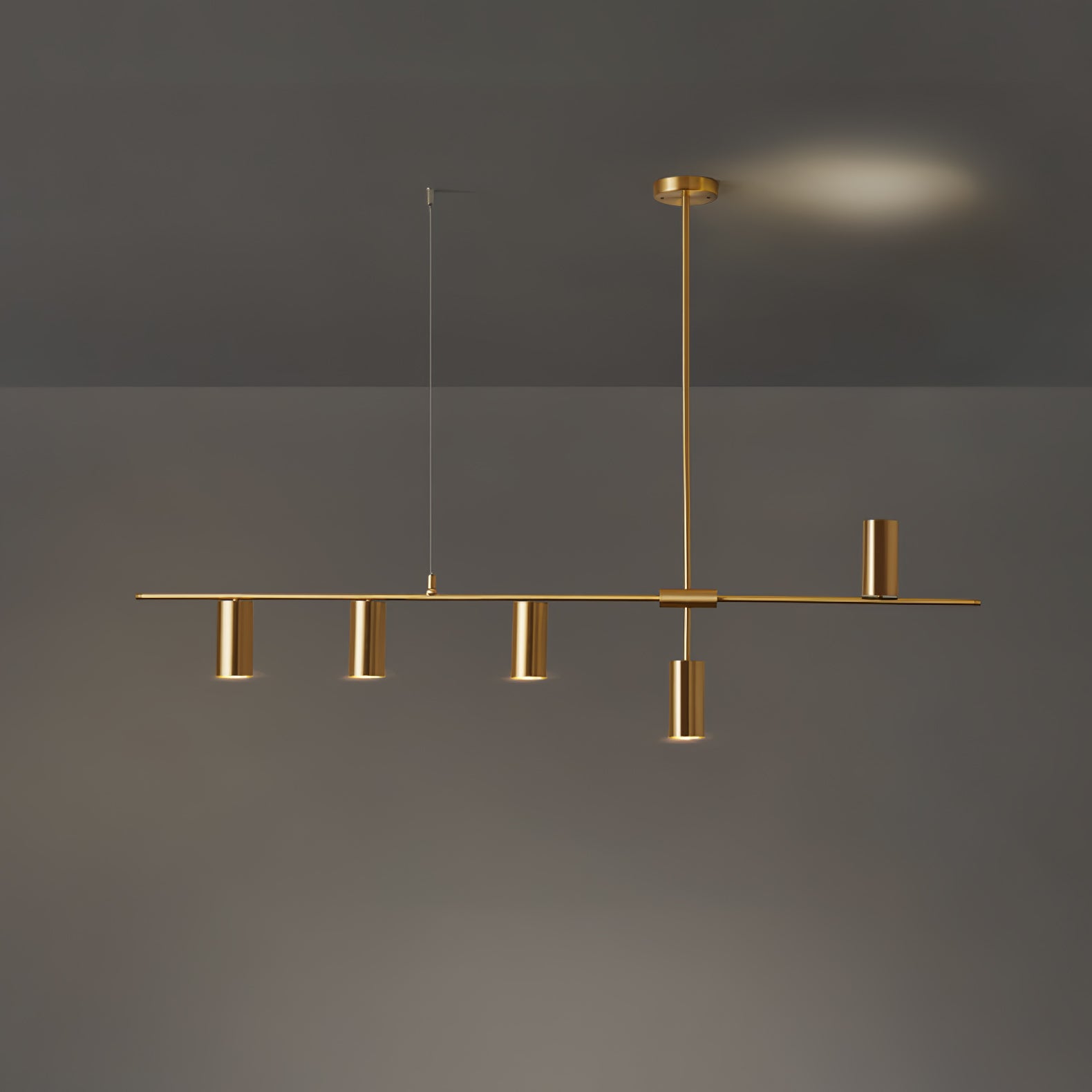 Urix Linear Pendant Lights - Lamp Copper