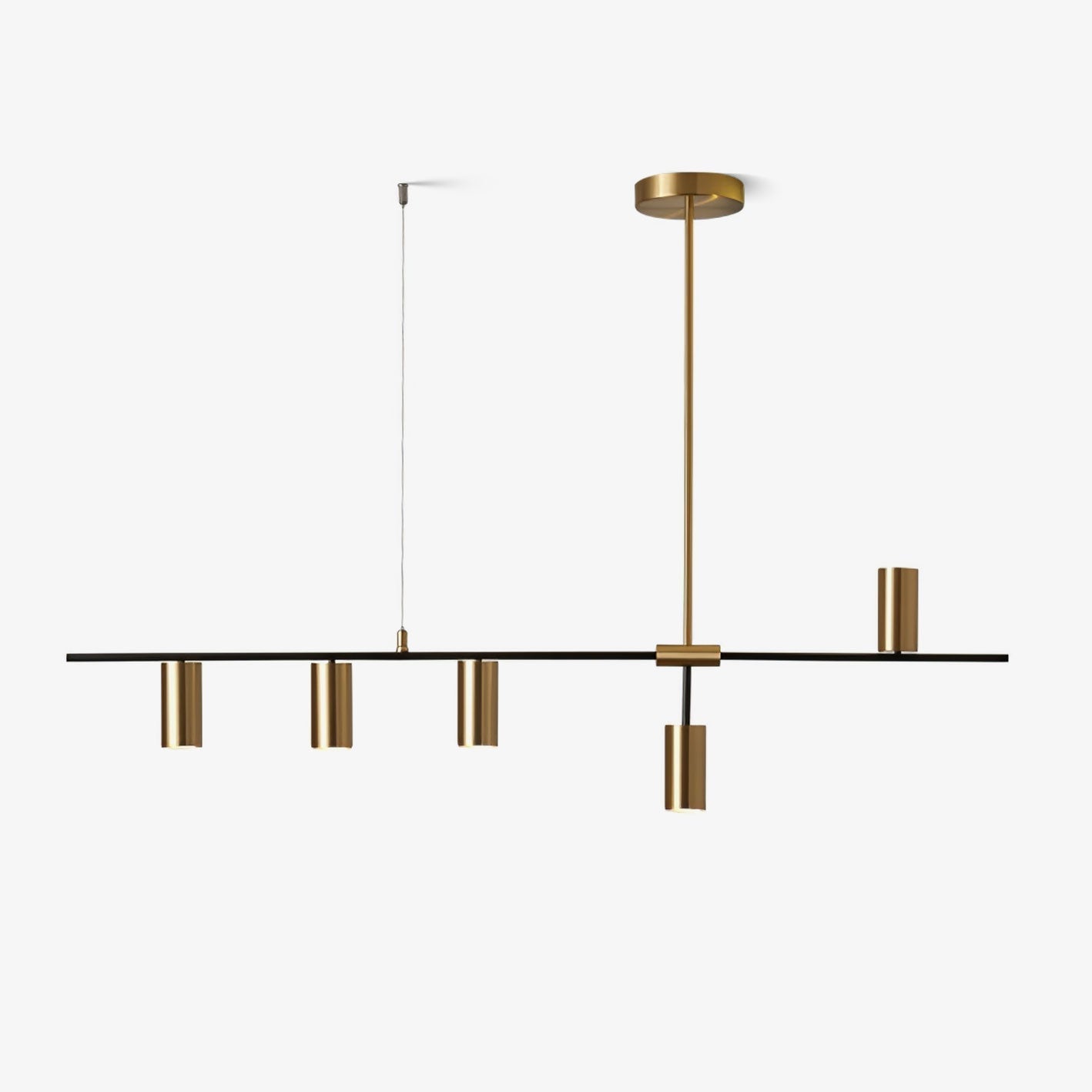 Urix Linear Pendant Lights - Lamp Copper