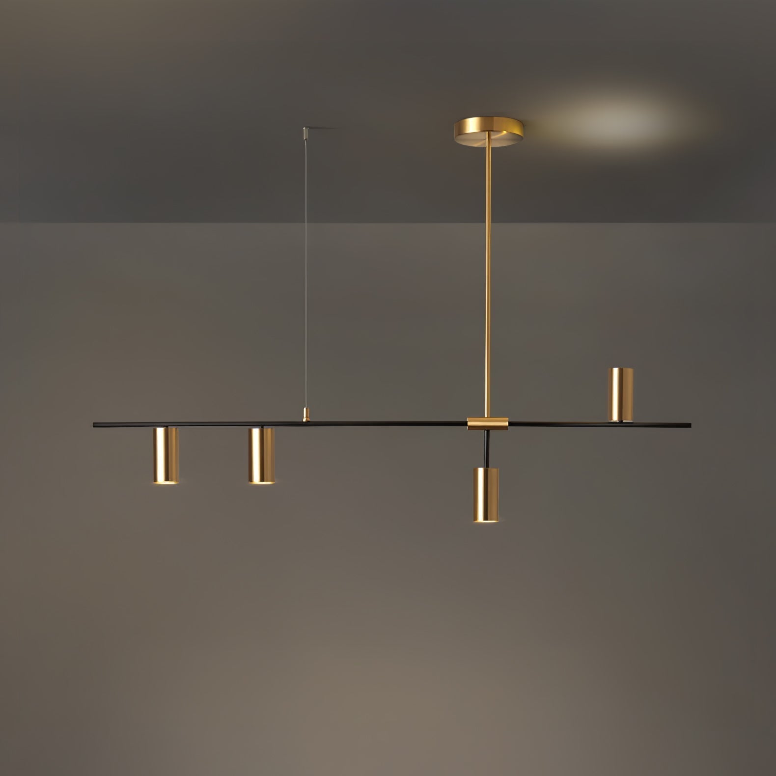 Urix Linear Pendant Lights - Lamp Copper